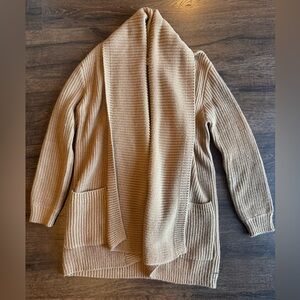 O'Neill Tan Women's Long Cardigan Sweater